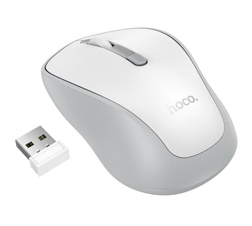 Миша бездротова Hoco GM41 Exciting dual-mode White