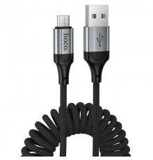 Дата кабель Hoco X121 Nuevo USB to MicroUSB 2.4A (1.5m) Black