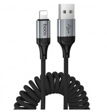 Дата кабель Hoco X121 Nuevo USB to Lightning 2.4A (1.5m) Black