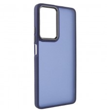 Чохол TPU+PC Lyon Frosted для Xiaomi Redmi 15 (EU) Navy Blue