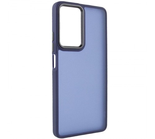 Чохол TPU+PC Lyon Frosted для Xiaomi Redmi 15 (EU) Navy Blue