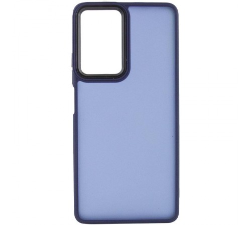 Чохол TPU+PC Lyon Frosted для Xiaomi Redmi 15 (EU) Navy Blue