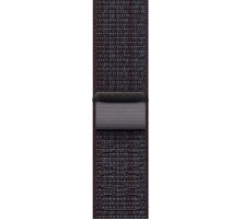 Ремінець Nylon Sport Loop для Apple Watch 38/40/41/42mm(ser.10) Black / Blue