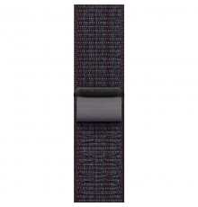 Ремінець Nylon Sport Loop для Apple Watch 38/40/41/42mm(ser.10) Black / Blue