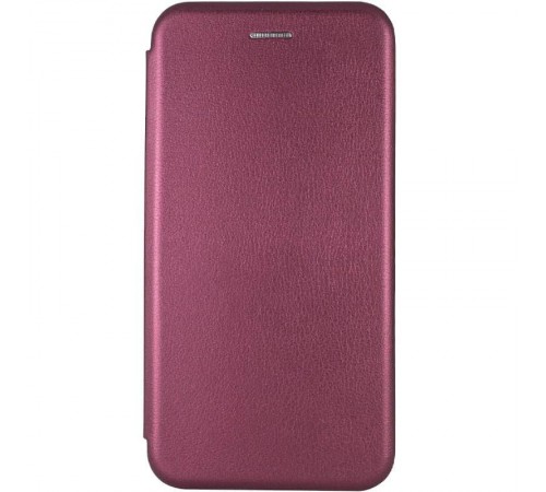 Шкіряний чохол-книжка Classy для Motorola Moto G06 Бордовий