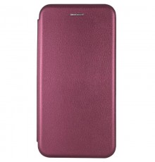 Шкіряний чохол-книжка Classy для TECNO Spark 30C Бордовий