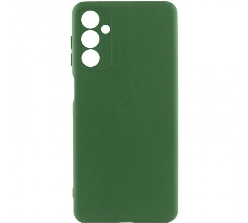 Чохол Silicone Cover Ummi Lakshmi Full Camera (AA) для Samsung Galaxy A04s Зелений / Dark green
