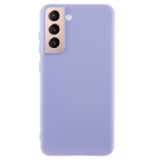 Чохол Silicone Cover Ummi Lakshmi (AA) для Samsung Galaxy S21 Бузковий / Dasheen