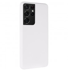 Чохол Silicone Cover Ummi Lakshmi (AA) для Samsung Galaxy S21 Ultra Білий / White