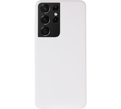 Чохол Silicone Cover Ummi Lakshmi (AA) для Samsung Galaxy S21 Ultra Білий / White