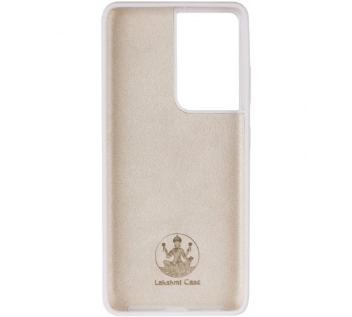 Чохол Silicone Cover Ummi Lakshmi (AA) для Samsung Galaxy S21 Ultra Білий / White