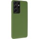 Чохол Silicone Cover Ummi Lakshmi (AA) для Samsung Galaxy S21 Ultra Зелений / Dark green