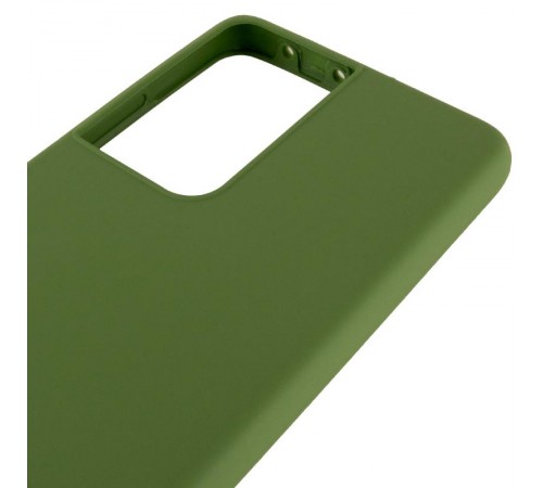 Чохол Silicone Cover Ummi Lakshmi (AA) для Samsung Galaxy S21 Ultra Зелений / Dark green