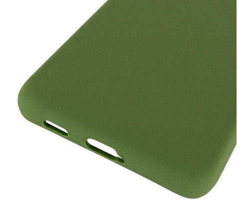 Чохол Silicone Cover Ummi Lakshmi (AA) для Samsung Galaxy S21 Ultra Зелений / Dark green