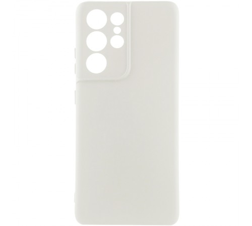 Чохол Silicone Cover Ummi Lakshmi Full Camera (AA) для Samsung Galaxy S22 Ultra Білий / White