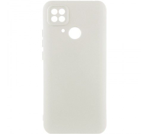 Чохол Silicone Cover Ummi Lakshmi Full Camera (AA) для Xiaomi Redmi 10C Білий / White