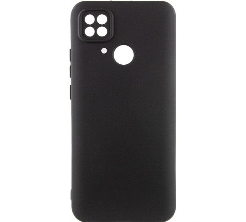 Чохол Silicone Cover Ummi Lakshmi Full Camera (AA) для Xiaomi Redmi 10C Чорний / Black