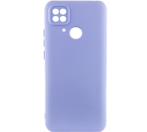 Чохол Silicone Cover Ummi Lakshmi Full Camera (AA) для Xiaomi Redmi 10C Бузковий / Dasheen