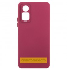Чохол Silicone Cover Ummi Lakshmi Full Camera (AA) для Xiaomi 13T / 13T Pro Бордовий / Marsala