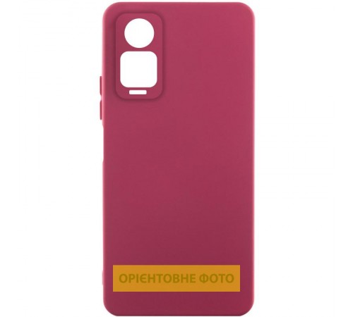 Чохол Silicone Cover Ummi Lakshmi Full Camera (AA) для Xiaomi 13T / 13T Pro Бордовий / Marsala