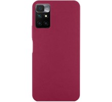 Чохол Silicone Cover Ummi Lakshmi (AA) для Xiaomi Redmi 10 Бордовий / Marsala