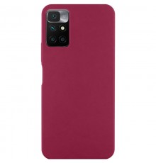 Чохол Silicone Cover Ummi Lakshmi (AA) для Xiaomi Redmi 10 Бордовий / Marsala