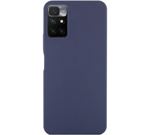 Чохол Silicone Cover Ummi Lakshmi (AA) для Xiaomi Redmi 10 Синій / Midnight Blue