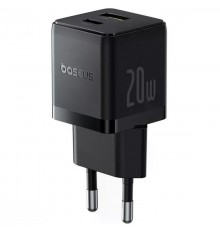 МЗП Baseus Palm Fast Charger 20W (1USB-A/1C) (P10111608) Cluster Black