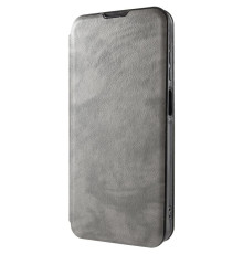 Шкіряний чохол-книжка Belora для Motorola Moto G86 5G Gray