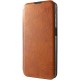 Шкіряний чохол-книжка Belora для Xiaomi Redmi 15 (Global) Brown