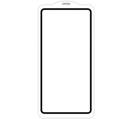 Захисне скло SKLO 5D (тех.пак) для Realme 15T Чорний / Біла підкладка