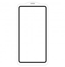 Захисне скло SKLO 5D (тех.пак) для Oppo A6 Pro 4G/5G Чорний / Біла підкладка