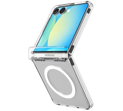 Чохол SGP Ultra Hybrid (MagFit) для Samsung Galaxy Z Flip7 Прозорий
