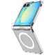 Чохол SGP Ultra Hybrid (MagFit) для Samsung Galaxy Z Flip7 Прозорий