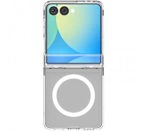 Чохол SGP Ultra Hybrid (MagFit) для Samsung Galaxy Z Flip7 FE Прозорий