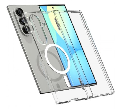 Чохол SGP Ultra Hybrid (MagFit) для Samsung Galaxy Z Fold7 Прозорий