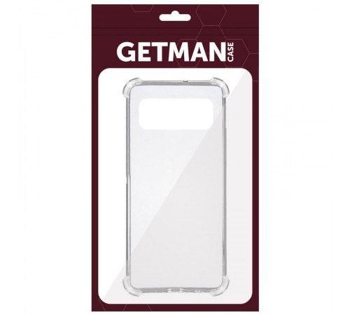 TPU чохол GETMAN Ease logo посилені кути Full Camera для Google Pixel 10 Безбарвний (прозорий)