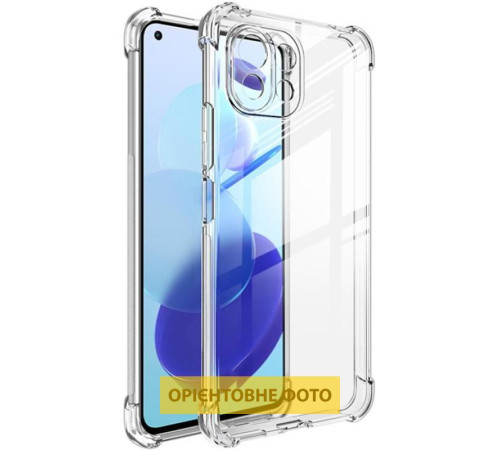 TPU чохол GETMAN Ease logo посилені кути Full Camera для Xiaomi Redmi 15 (Global) Безбарвний (прозорий)