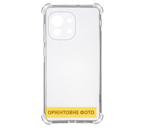 TPU чохол GETMAN Ease logo посилені кути Full Camera для Xiaomi Redmi 15 (Global) Безбарвний (прозорий)