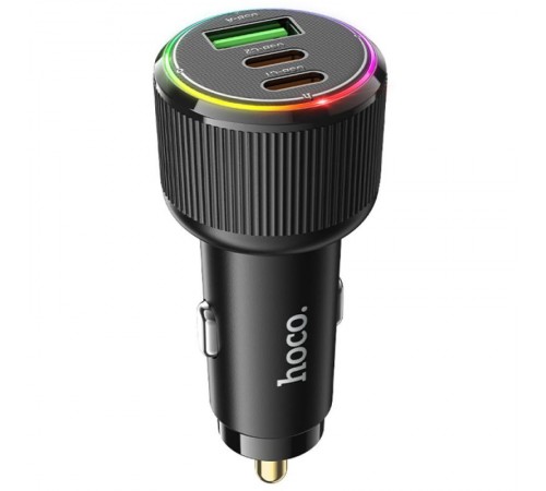 АЗП Hoco NZ17 High Power 45W (1USB-A/2C) Black