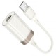 Перехідник Hoco UA41 Crystal USB to RJ45 100 Mbs (0.15m) Apricot