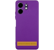 Чохол TPU GETMAN Liquid Silk Full Camera для Motorola Moto G06 Фіолетовий / Purple