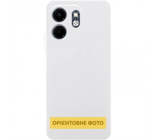 Чохол TPU GETMAN Liquid Silk Full Camera для Motorola Moto G55 5G Білий / White
