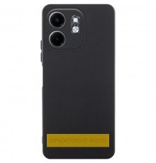 Чохол TPU GETMAN Liquid Silk Full Camera для Motorola Moto G55 5G Чорний / Black