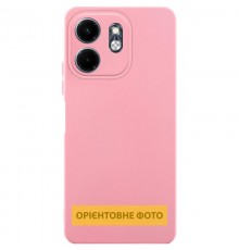 Чохол TPU GETMAN Liquid Silk Full Camera для Motorola Moto G55 5G Рожевий / Pink