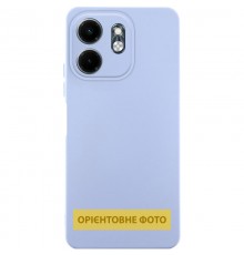 Чохол TPU GETMAN Liquid Silk Full Camera для Motorola Moto G55 5G Бузковий / Light purple