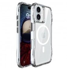 Чохол TPU Space Octagon with MagSafe для Apple iPhone 16 (6.1") Clear