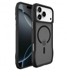 Чохол TPU Space Octagon with MagSafe для Apple iPhone 17 Pro Max (6.9") Carbon Black