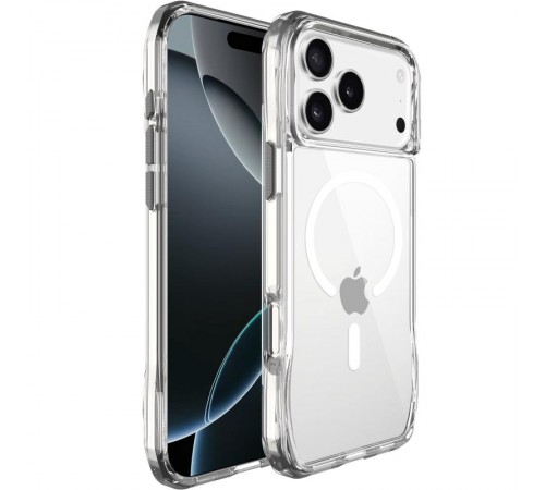 Чохол TPU Space Octagon with MagSafe для Apple iPhone 17 Pro Max (6.9") Clear
