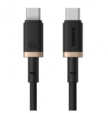 Дата кабель Baseus Dura Series Fast Charging Type-C to Type-C 100W (1m) (P10377803U01) Gold / Black